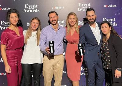 &Omicron;&Pi;&Alpha;&Pi;: &Delta;ύ&omicron; &alpha;&sigma;&eta;&mu;έ&nu;&iota;&alpha; &beta;&rho;&alpha;&beta;&epsilon;ί&alpha; &sigma;&tau;&alpha; Event Awards 2021