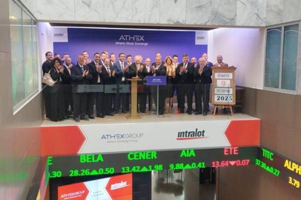 Intralot: &Nu;&tau;&epsilon;&mu;&pi;&omicron;ύ&tau;&omicron; &sigma;&tau;&omicron; &Chi;&Alpha; &gamma;&iota;&alpha; &tau;&iota;&sigmaf; &nu;έ&epsilon;&sigmaf; &mu;&epsilon;&tau;&omicron;&chi;έ&sigmaf; &mu;&epsilon;&tau;ά &tau;&eta;&nu; &Alpha;&Mu;&Kappa;