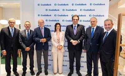 H CrediaBank &pi;&alpha;&rho;&omicron;&upsilon;&sigma;&iota;ά&zeta;&epsilon;&iota; &kappa;&alpha;&tau;&alpha;&sigma;&tau;ή&mu;&alpha;&tau;&alpha; &Nu;έ&alpha;&sigmaf; &Epsilon;&mu;&pi;&epsilon;&iota;&rho;ί&alpha;&sigmaf; &gamma;&iota;&alpha; &pi;&rho;ώ&tau;&eta; &phi;&omicron;&rho;ά &sigma;&tau;&eta;&nu; &Epsilon;&lambda;&lambda;ά&delta;&alpha;
