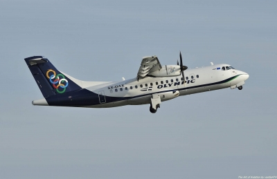 Olympic Air: &Tau;&rho;&omicron;&pi;&omicron;&pi;&omicron;&iota;ή&sigma;&epsilon;&iota;&sigmaf; &pi;&tau;ή&sigma;&epsilon;&omega;&nu; &lambda;ό&gamma;&omega; &tau;&eta;&sigmaf; &sigma;&eta;&mu;&epsilon;&rho;&iota;&nu;ή&sigmaf; 4&omega;&rho;&eta;&sigmaf; &alpha;&pi;&epsilon;&rho;&gamma;&iota;&alpha;&kappa;ή&sigmaf; &kappa;&iota;&nu;&eta;&tau;&omicron;&pi;&omicron;ί&eta;&sigma;&eta;&sigmaf;