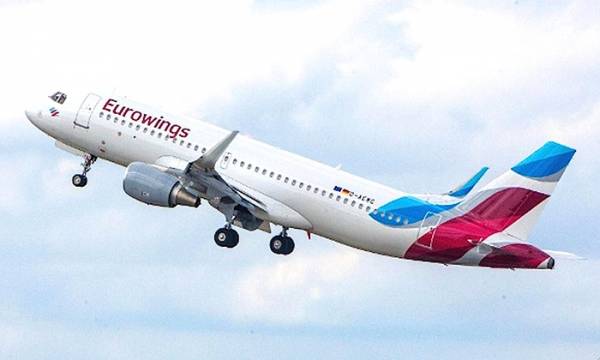 Eurowings: &Alpha;&kappa;&upsilon;&rho;ώ&nu;&omicron;&nu;&tau;&alpha;&iota; &pi;&epsilon;&rho;ί&pi;&omicron;&upsilon; &omicron;&iota; &mu;&iota;&sigma;έ&sigmaf; &pi;&tau;ή&sigma;&epsilon;&iota;&sigmaf; &lambda;ό&gamma;&omega; &alpha;&pi;&epsilon;&rho;&gamma;ί&alpha;&sigmaf; &tau;&omega;&nu; &pi;&iota;&lambda;ό&tau;&omega;&nu;
