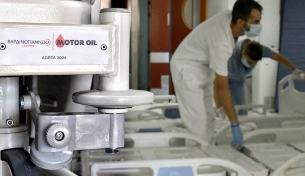 To &Beta;&alpha;&rho;&delta;&iota;&nu;&omicron;&gamma;&iota;ά&nu;&nu;&epsilon;&iota;&omicron; Ί&delta;&rho;&upsilon;&mu;&alpha; &pi;&rho;&omicron;&chi;ώ&rho;&eta;&sigma;&epsilon; &sigma;&epsilon; &delta;&omega;&rho;&epsilon;ά 180 &eta;&lambda;&epsilon;&kappa;&tau;&rho;&omicron;&kappa;ί&nu;&eta;&tau;&omega;&nu; &kappa;&lambda;&iota;&nu;ώ&nu; &sigma;&tau;&omicron; &Nu;&omicron;&sigma;&omicron;&kappa;&omicron;&mu;&epsilon;ί&omicron; &Kappa;&omicron;&rho;ί&nu;&theta;&omicron;&upsilon;