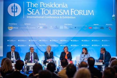 &Omicron;&Lambda;&Pi; &Alpha;.&Epsilon;.: &Epsilon;&nu;&epsilon;&rho;&gamma;ή &sigma;&upsilon;&mu;&mu;&epsilon;&tau;&omicron;&chi;ή &sigma;&tau;&omicron; 7o Posidonia Sea Tourism Forum - &Omicron;&iota; &omicron;&lambda;&omicron;&kappa;&lambda;&eta;&rho;&omega;&mu;έ&nu;&epsilon;&sigmaf; &upsilon;&pi;&eta;&rho;&epsilon;&sigma;ί&epsilon;&sigmaf;, &omicron;&iota; &sigma;&tau;&omicron;&chi;&epsilon;&upsilon;&mu;έ&nu;&epsilon;&sigmaf; &epsilon;&pi;&epsilon;&nu;&delta;ύ&sigma;&epsilon;&iota;&sigmaf; &kappa;&alpha;&iota; &eta; &sigma;&upsilon;&nu;&epsilon;&pi;ή&sigmaf; &epsilon;&phi;&alpha;&rho;&mu;&omicron;&gamma;ή &tau;&eta;&sigmaf; &sigma;&tau;&rho;&alpha;&tau;&eta;&gamma;&iota;&kappa;ή&sigmaf; &phi;έ&rho;&nu;&omicron;&upsilon;&nu; &tau;&alpha; &epsilon;&pi;&iota;&theta;&upsilon;&mu;&eta;&tau;ά &alpha;&pi;&omicron;&tau;&epsilon;&lambda;έ&sigma;&mu;&alpha;&tau;&alpha; &sigma;&tau;&omicron; &Lambda;&iota;&mu;ά&nu;&iota; &Pi;&epsilon;&iota;&rho;&alpha;&iota;ά