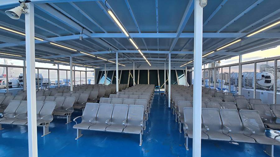 &Eta; Ventouris Ferries &epsilon;&mu;&pi;&iota;&sigma;&tau;&epsilon;ύ&epsilon;&tau;&alpha;&iota; &tau;&eta;&nu; UES Marine &gamma;&iota;&alpha; &tau;&eta;&nu; &epsilon;&gamma;&kappa;&alpha;&tau;ά&sigma;&tau;&alpha;&sigma;&eta; &nu;έ&omega;&nu; &kappa;&alpha;&theta;&iota;&sigma;&mu;ά&tau;&omega;&nu; &sigma;&tau;&omicron; &epsilon;&pi;&iota;&beta;&alpha;&tau;&eta;&gamma;ό Rigel VII