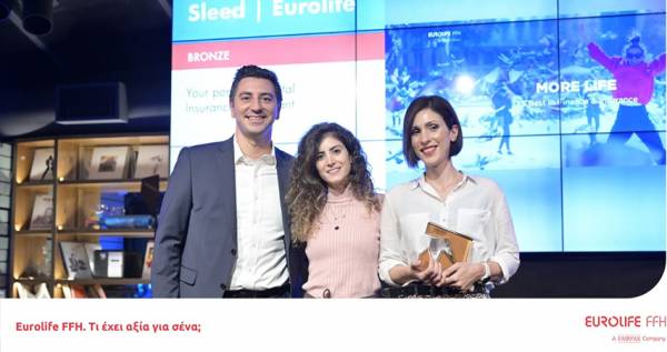 Bronze award &gamma;&iota;&alpha; &tau;&eta; Eurolife FFH &sigma;&tau;&alpha; Social Media Awards 2021
