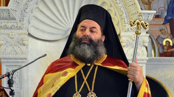 &Alpha;&pi;&epsilon;&beta;ί&omega;&sigma;&epsilon; &omicron; &Mu;&eta;&tau;&rho;&omicron;&pi;&omicron;&lambda;ί&tau;&eta;&sigmaf; &Lambda;&alpha;&gamma;&kappa;&alpha;&delta;ά &Iota;&omega;ά&nu;&nu;&eta;&sigmaf; &pi;&omicron;&upsilon; &alpha;&sigma;&theta;&epsilon;&nu;&omicron;ύ&sigma;&epsilon; &alpha;&pi;ό &kappa;&omicron;&rho;&omega;&nu;&omicron;ϊό