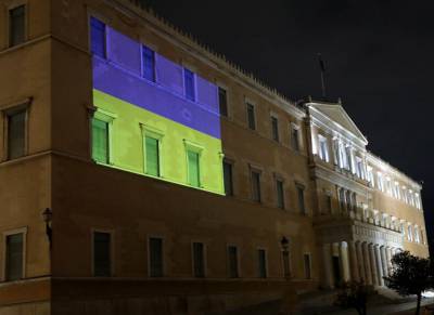 &Mu;&epsilon; &tau;&eta; &sigma;&eta;&mu;&alpha;ί&alpha; &tau;&eta;&sigmaf; &Omicron;&upsilon;&kappa;&rho;&alpha;&nu;ί&alpha;&sigmaf; &phi;&omega;&tau;&alpha;&gamma;&omega;&gamma;&epsilon;ί&tau;&alpha;&iota; &alpha;&pi;ό&psi;&epsilon; &eta; &Beta;&omicron;&upsilon;&lambda;ή &tau;&omega;&nu; &Epsilon;&lambda;&lambda;ή&nu;&omega;&nu;