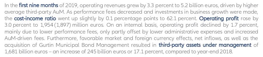 Allianz 3Q2019 earnings release EN 4