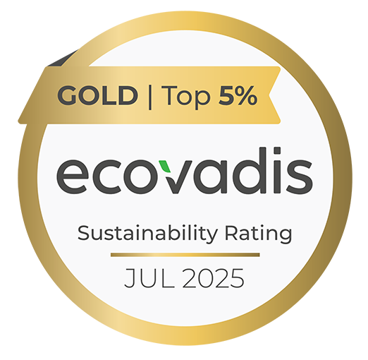EcoVadis Gold Medal Y2025