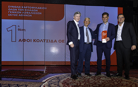ΣΥΝΟΛΟ ΧΑΡΤΟΦΥΛΑΚΙΟΥ ΟΛΩΝ ΤΩΝ ΚΛΑΔΩΝ ΓΕΝΙΚΩΝ ΑΣΦΑΛΙΣΕΩΝ ΕΚΤΟΣ ΑΘΗΝΩΝ ΑΦΟΙ ΚΟΛΤΣΙΔΑ